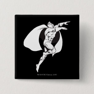 Dr. Fate Soaring Outline 15 Cm Square Badge