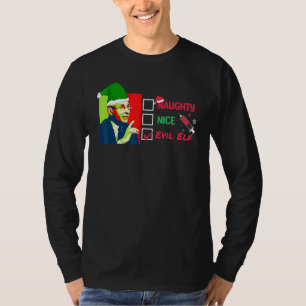 Dr Fauci Christmas Mask Mandate Fauci Dog Sarcasti T-Shirt