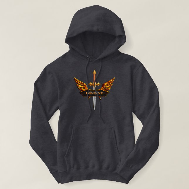 Dr Flye Logo T-Shirt Hoodie (Design Front)