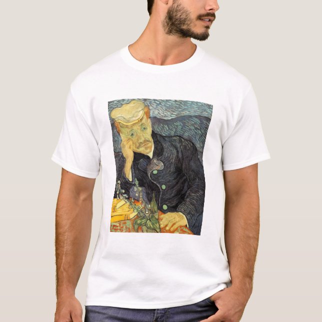Dr. Gachet - Van Gogh - c1890 T-Shirt (Front)