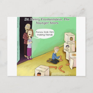 Dr. Henry Frankstien Youthful Years Postcard