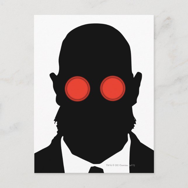 Dr. Hugo Strange Silo Postcard (Front)