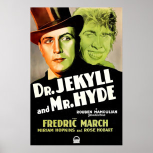 Dr. Jekyll and Mr. Hyde 1931 Movie POSTER PRINT A1