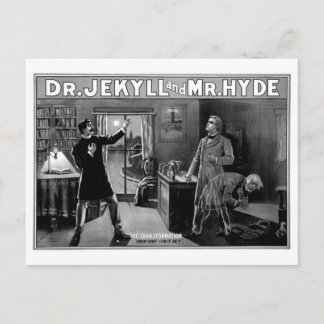 Dr. Jekyll and Mr. Hyde Postcard