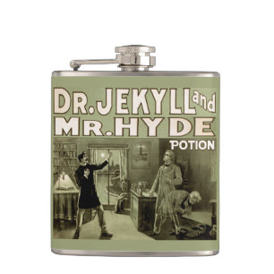 Dr. Jekyll and Mr. Hyde Potion Hip Flask