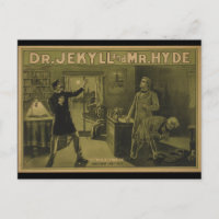 Dr. Jekyll and Mr. Hyde Theatrical Poster 1880