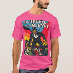 Dr. Jekyll  Mr. Hyde 	 Art - Retro Halloween Monst T-Shirt