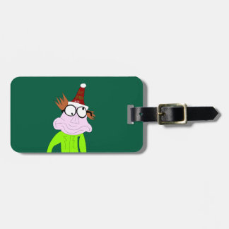Dr. LeBrick Bah Humbug xmas Luggage Tag