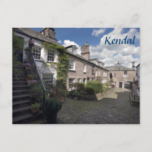 Dr Mannings Yard in Kendal souvenir photo Postcard