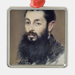 Dr. Materne, doctor of Napoleon III  c.1880-81 Metal Tree Decoration