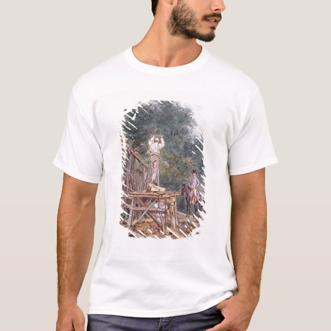 Dr. Monro inspecting his stables T-Shirt (Front)