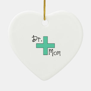 Dr. Mum Ceramic Tree Decoration