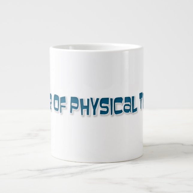 DR of Physical Therapy Large Coffee Mug (Front)