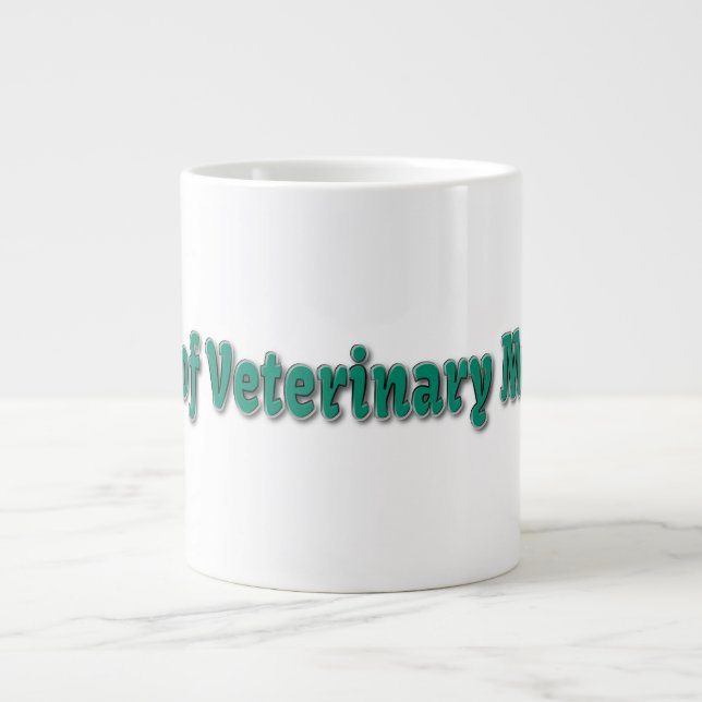 DR of Veterinary Medicine Large Coffee Mug (Front)