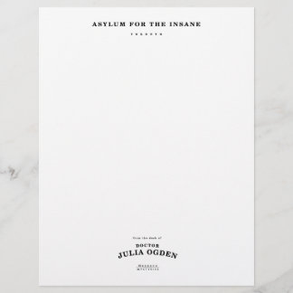 Dr. Ogden Stationery