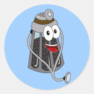 Dr. Pepper Shaker Classic Round Sticker