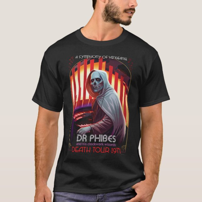 Dr. Phibes Symphony of Vengeance Men’s T-Shirt (Front)