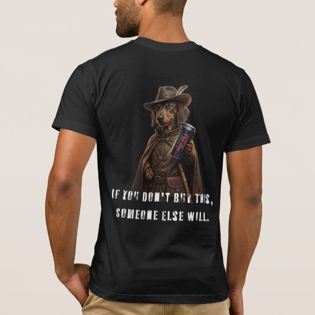 Dr. Piper, "Take the Punch" T-Shirt (Back)