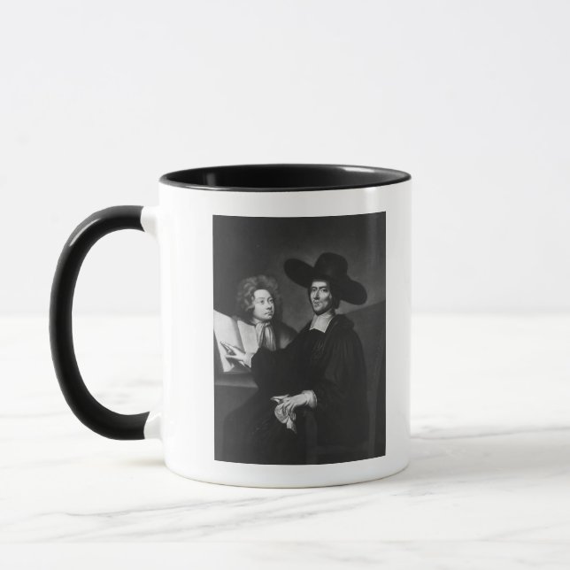 Dr Richard Busby  engraved by James Masson Mug (Left)