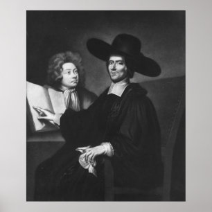 Dr Richard Busby engraved by James Masson Poster