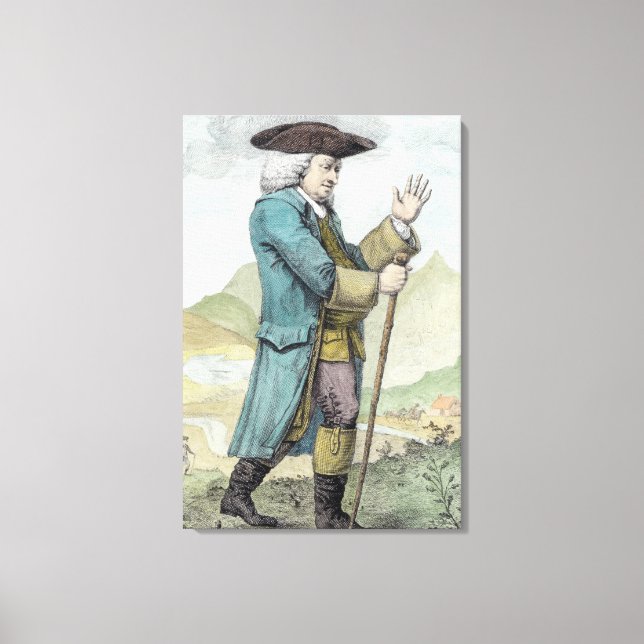 Dr Samuel Johnson Canvas Print (Front)