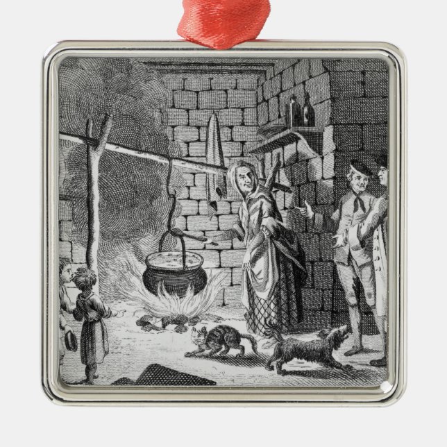 Dr Samuel Johnson's Introduction to a Highland Metal Tree Decoration (Front)