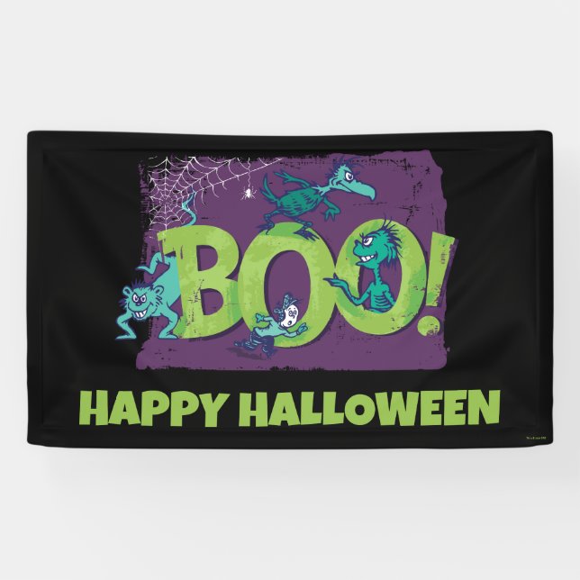 Dr. Seuss | BOO! Halloween Graphic Banner (Horizontal)