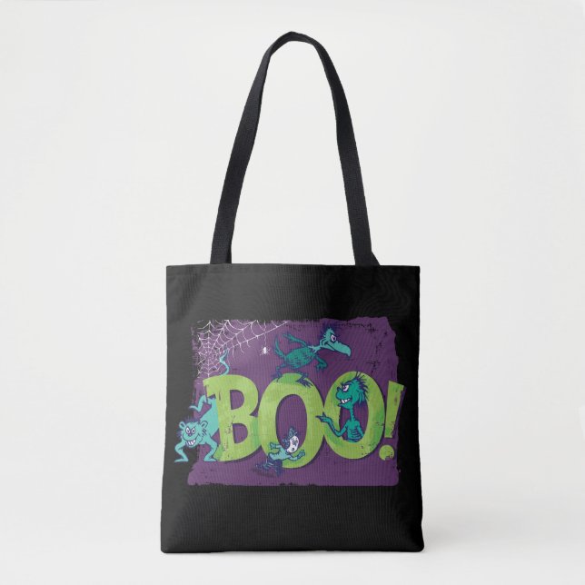 Dr. Seuss | BOO! Halloween Graphic Tote Bag (Front)