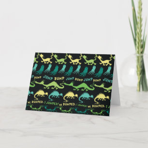 Dr. Seuss   "Bump Jump" Hallowen Pattern Card