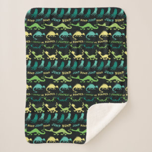 Dr. Seuss   "Bump Jump" Hallowen Pattern Sherpa Blanket