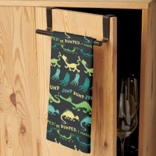 Dr. Seuss   "Bump Jump" Hallowen Pattern Tea Towel