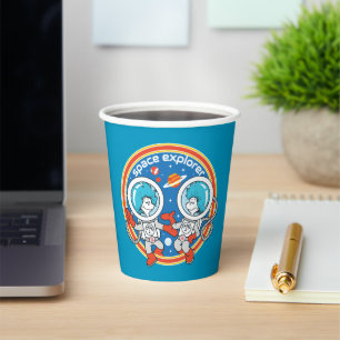 Dr. Seuss   Cadet 1 Cadet 2 Space Explorer Paper Cups