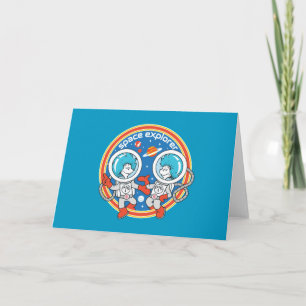 Dr. Seuss   Cadet One Cadet Two Space Explorer Card