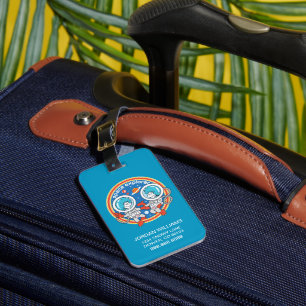 Dr. Seuss Cadet One Cadet Two Space Explorer Luggage Tag