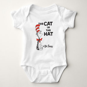 Dr. Seuss   Cat in the Hat Book Baby Bodysuit