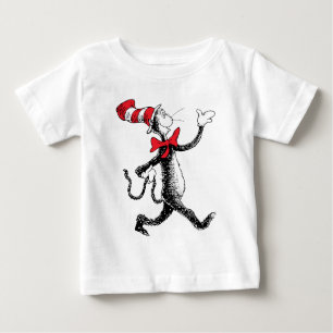 Dr. Seuss   Cat in the Hat Cat Walk Baby T-Shirt