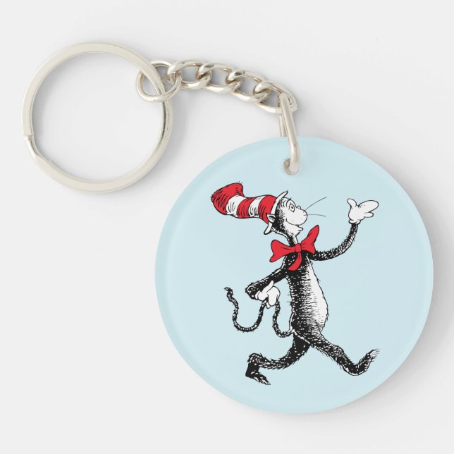 Dr. Seuss | Cat in the Hat Cat Walk Key Ring (Front)