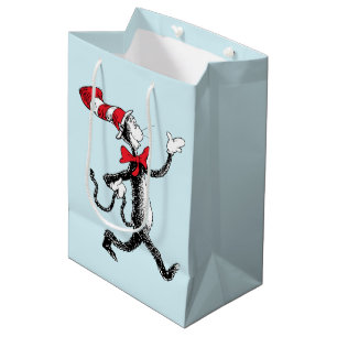 Dr. Seuss Cat in the Hat Cat Walk Medium Gift Bag