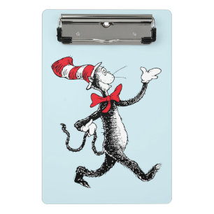 Dr. Seuss Cat in the Hat Cat Walk Mini Clipboard