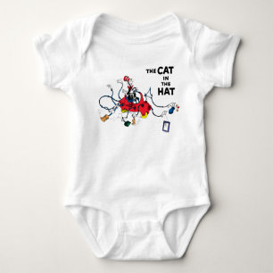 Dr. Seuss Cat in the Hat Cleans Up Baby Bodysuit