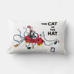 Dr. Seuss Cat in the Hat Cleans Up Lumbar Cushion