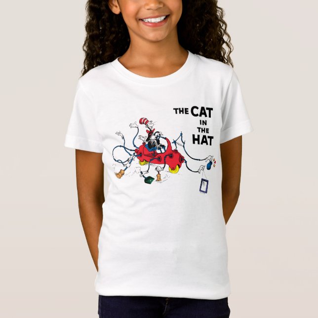 Dr. Seuss | Cat in the Hat Cleans Up T-Shirt (Front)