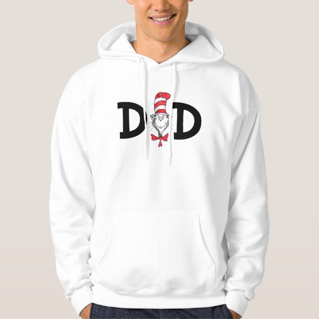 Dr. Seuss Cat in the Hat Dad Hoodie (Front)