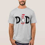 Dr. Seuss Cat in the Hat Dad T-Shirt<br><div class="desc">Wear this cute Dr. Seuss Cat in the Hat Dad shirt to your child's birthday party or any day of the week.</div>