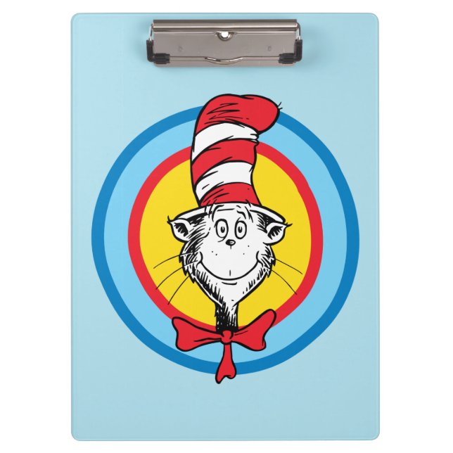 Dr. Seuss | Cat in the Hat Head Graphic Clipboard (Front)