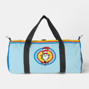 Dr. Seuss Cat in the Hat Head Graphic Duffle Bag
