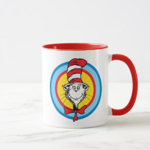 Dr. Seuss   Cat in the Hat Head Graphic Mug