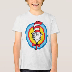 Dr. Seuss   Cat in the Hat Head Graphic Tri-Blend Shirt