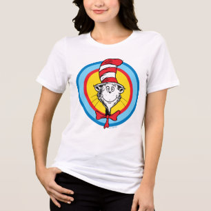 Dr. Seuss   Cat in the Hat Head Graphic Tri-Blend Shirt