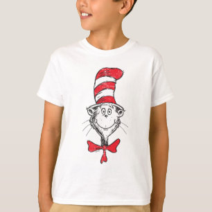Dr. Seuss   Cat in the Hat Head - Vintage T-Shirt